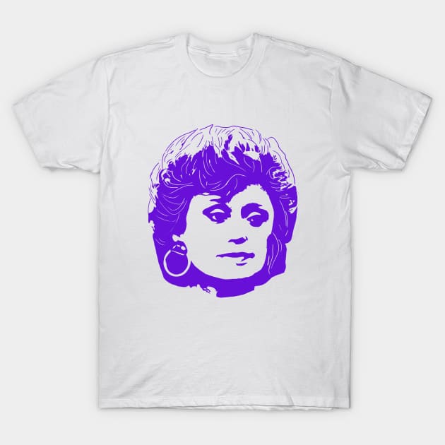 Blanche Devereaux Otentication T-Shirt by SIMPLE SKETCH